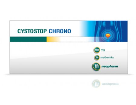 Cystostop Chrono 1200 mg. 30 tablets